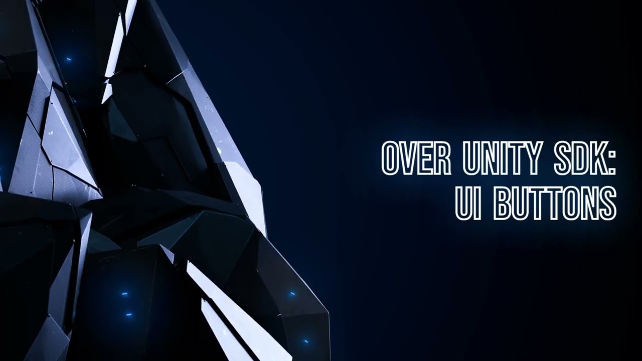 OVER Unity SDK - Learn how to use UI Buttons.