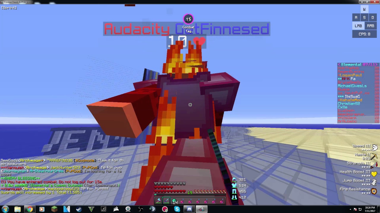 [Cosmicpvp] GOD KILL MONTAGE | 5 GOD KILLS