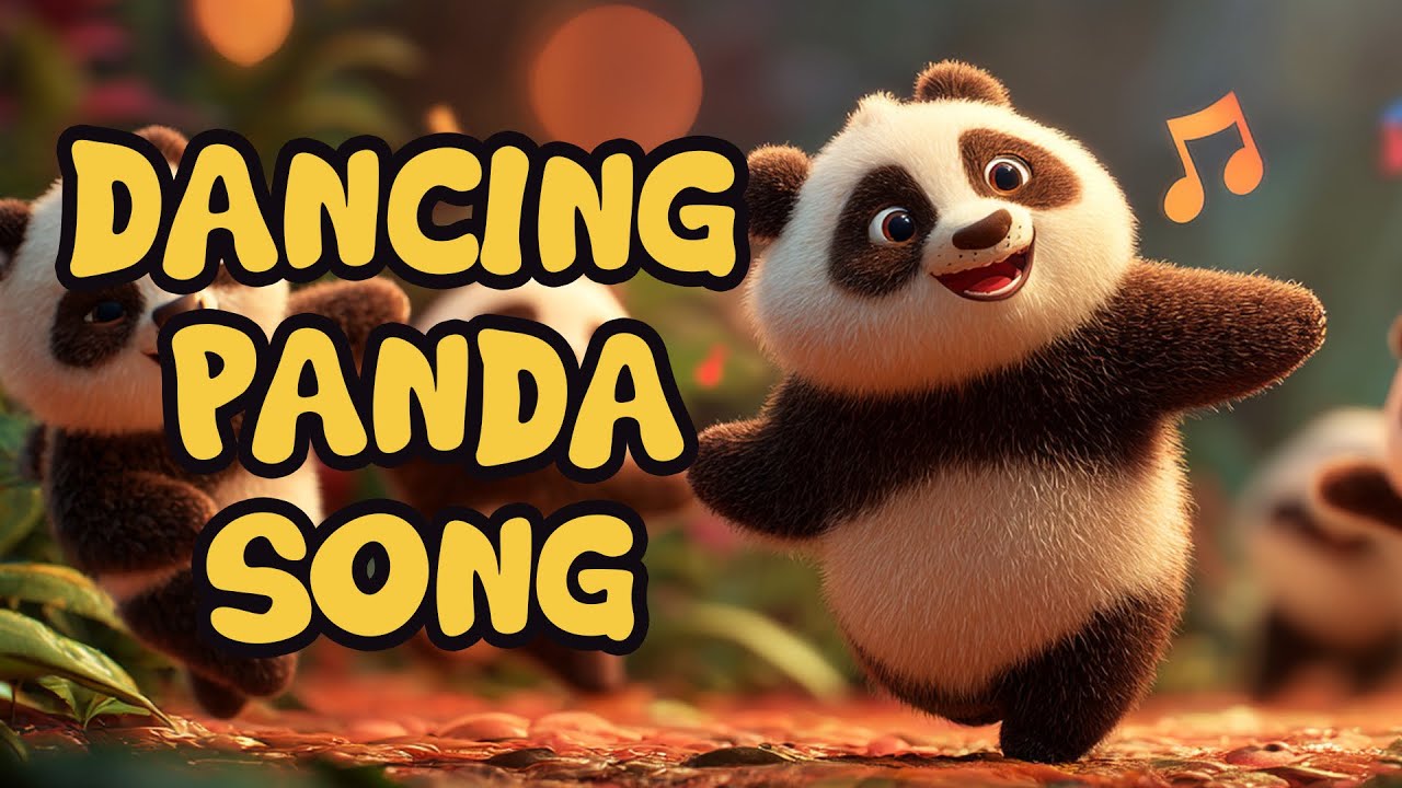 Let&rsquo;s Dance Like a Panda Song! 🐾🎵 | Funny Movement for Kids | Children Sing About Pandas
