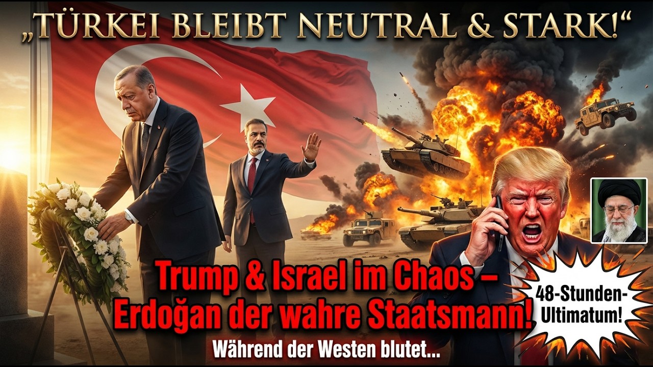 T&uuml;rkei BLEIBT STARK & NEUTRAL im Iran-Krieg 2026 &ndash; Erdoğan besiegt Trump & Israel!