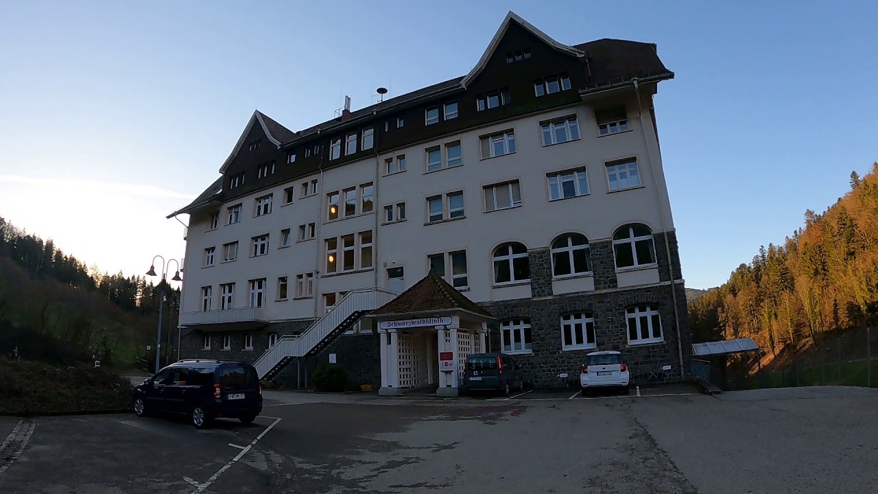 2021 Glottertal im Februar - Auf zur Schwarzwaldklinik im Morgengrauen