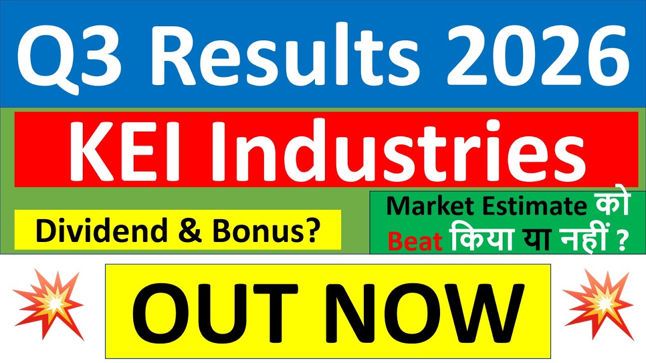 KEI Industries q3 results 2026 |KEI Industries results today | KEI Industries Share News | KEI Share