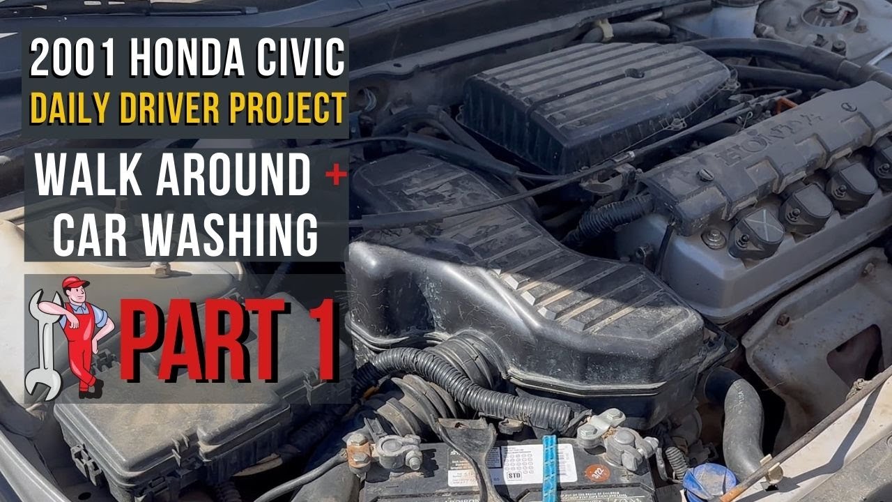 DIY: Turning This $500 2001 Honda Civic Into a PERFECT Daily Driver | PART 1