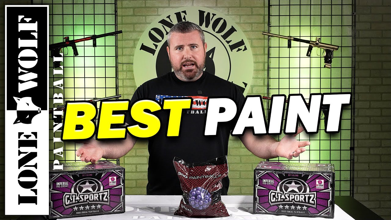 Best Paintballs in the World the GI Sportz 5 Star Tournament Paintballs | Lone Wolf Paintball