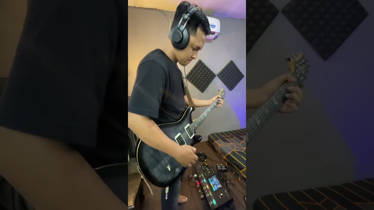 Cosplay jadi Lukman Noah (PRS + Headrush) | (Live Cover Gitar Cobalah Mengerti by Boby Octadilla)