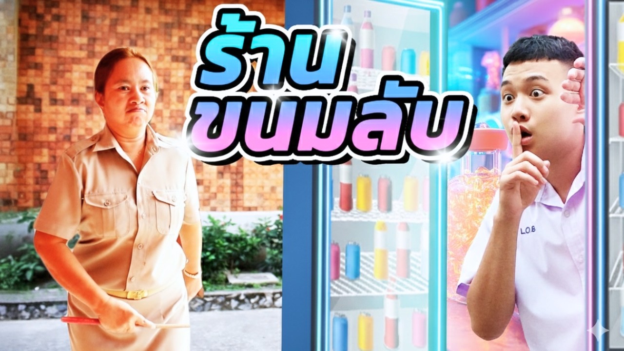 แอบเปิดร้านขนมลับ ห้ามให้ใครรู้เด็ดขาด