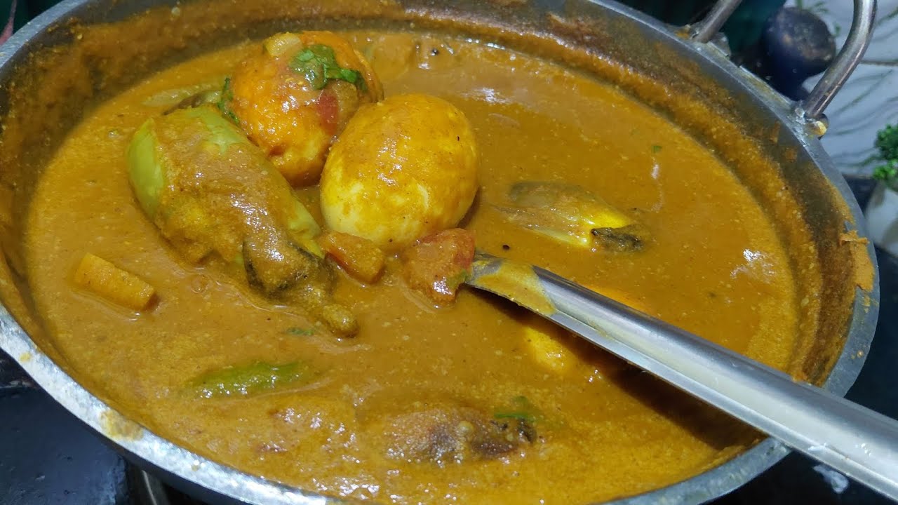 🔥 ஹோட்டல் ஸ்டைல் முட்டை கத்தரிக்காய் குழம்பு | Easy Egg Curry Recipe in Tamil