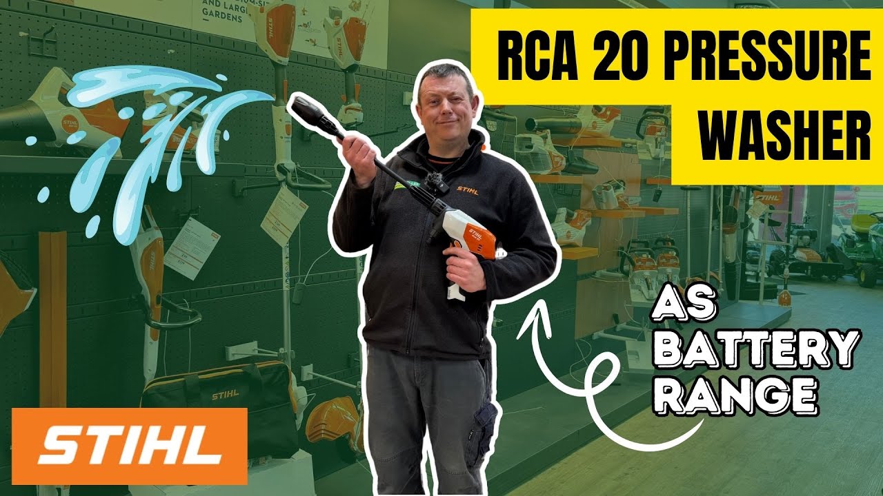 WATCH THIS before you buy another pressure washer - NEW in 2025 - The Stihl RCA 20 handheld washer🌊🚿