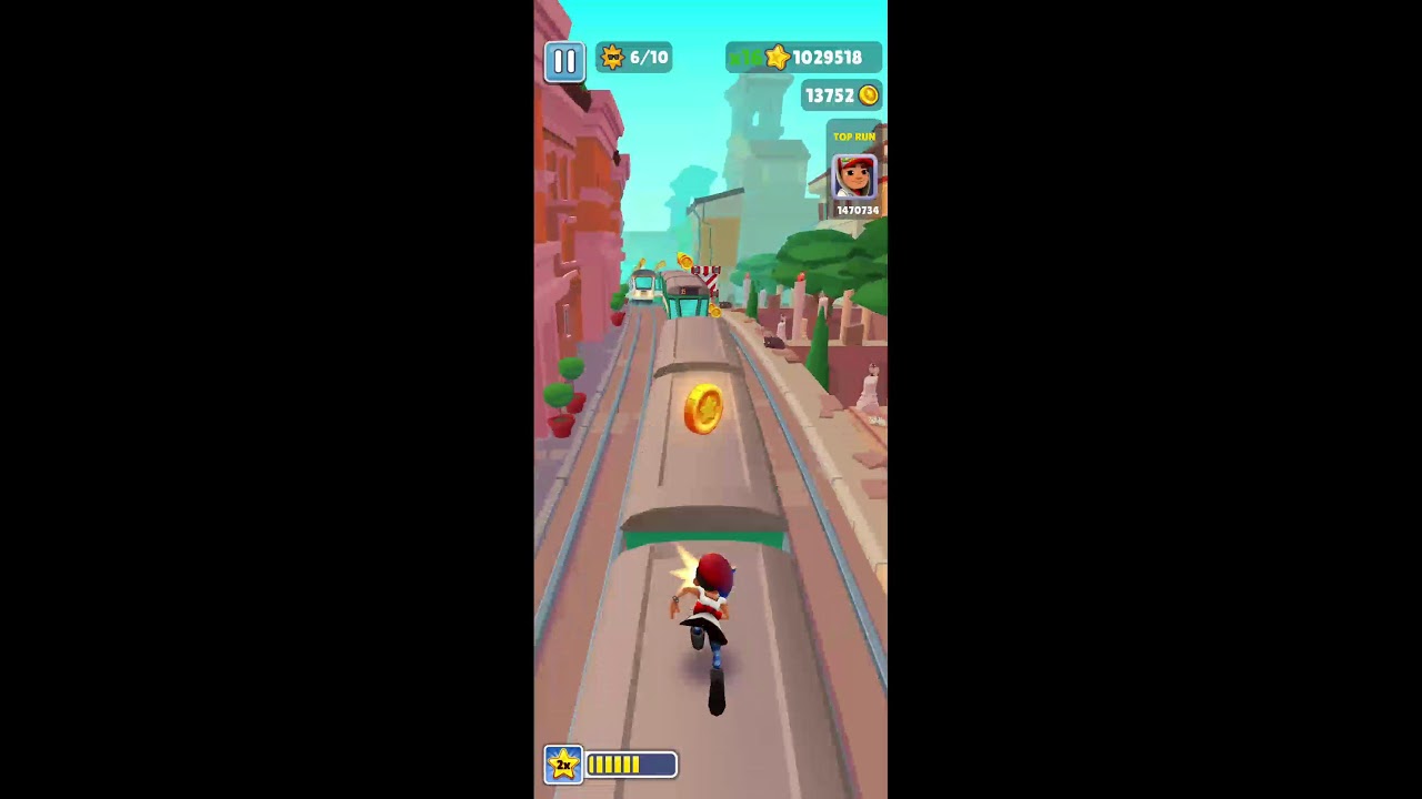 subway serfers  live without revive without surfboard  |