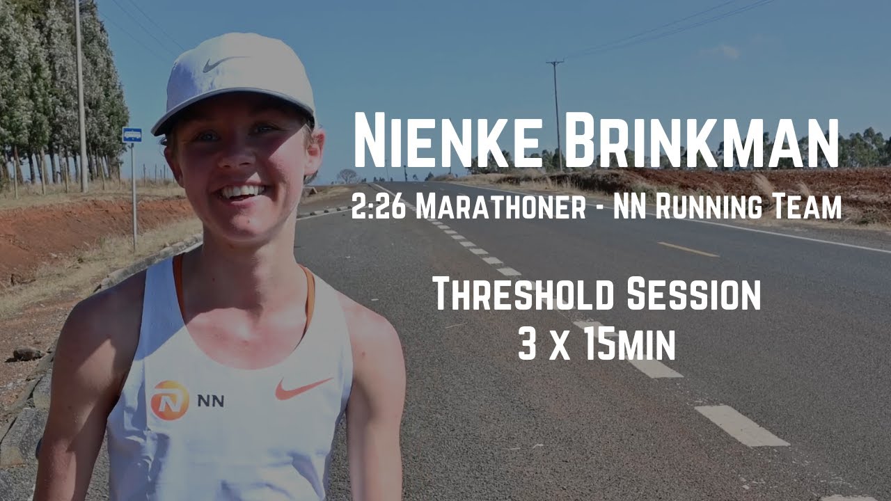 Nienke Brinkman (NN Running Team) - Threshold Session in Kenya