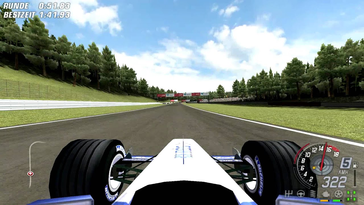 ToCA Race Driver 3 Zeitfahren Spa GP Circuit Williams BMW FW27 