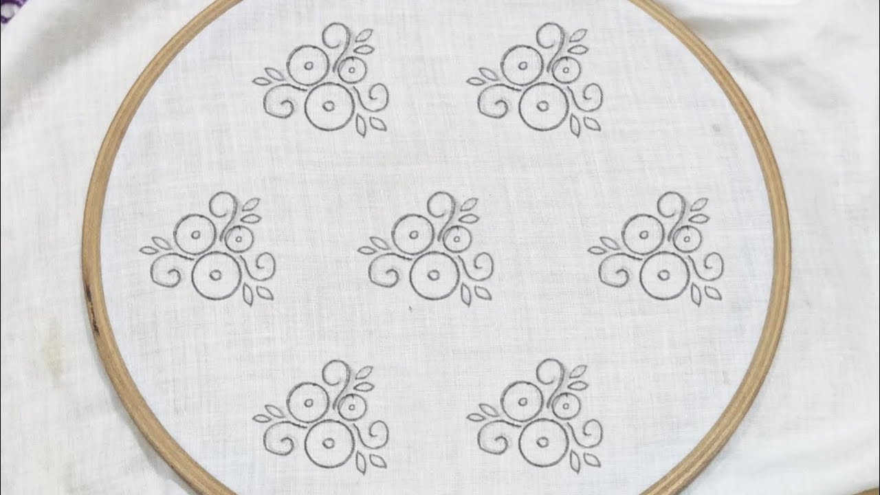 Unique Abstract Motifs for Dress, Kurti & Tunic (Hand Embroidery)