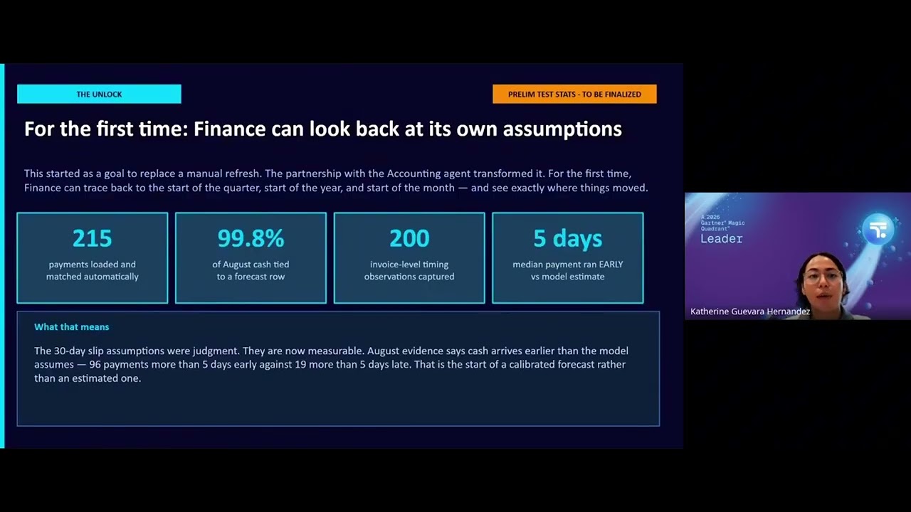 [Finance Demo] - AgentSpot Use Case - Collections Forecast