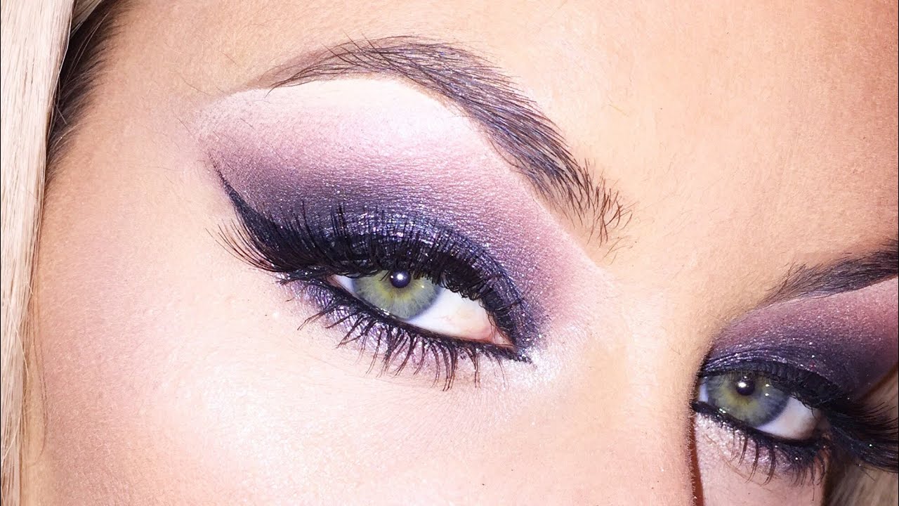 Smokey Purple Eye Look