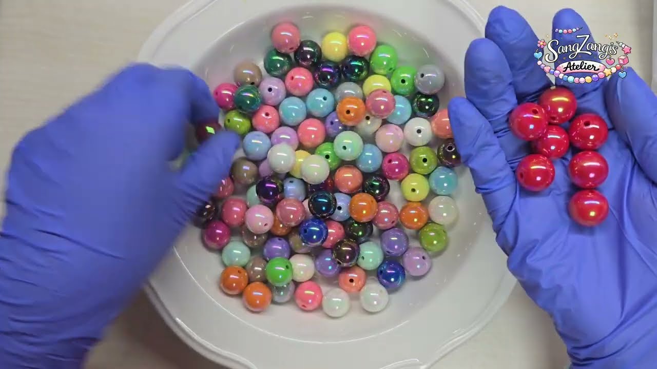ep6. 테무 언박싱 red beads haul