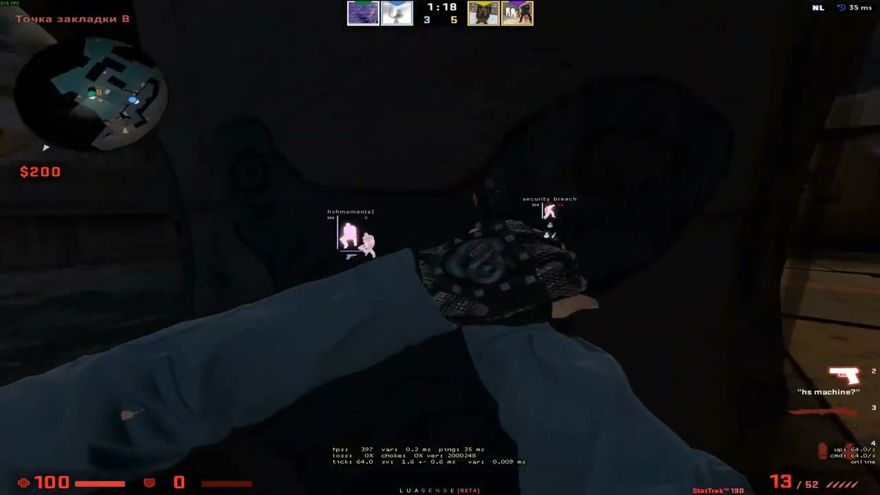 neverlose hvh highlights #6 ft. Luasense