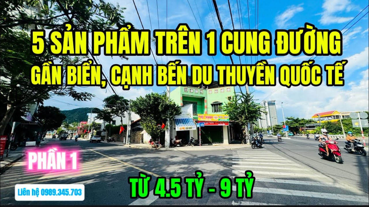 🔥5 sản phẩm tr&ecirc;n 1 cung đường gần biển Nha Trang #nhaphonhatrang #nhaganbien #bdsnhatrang