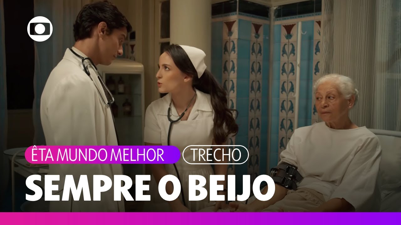 Estela volta a dizer a Túlio que esqueça beijo e vai se unir a Celso | Êta Mundo Melhor | TV Globo