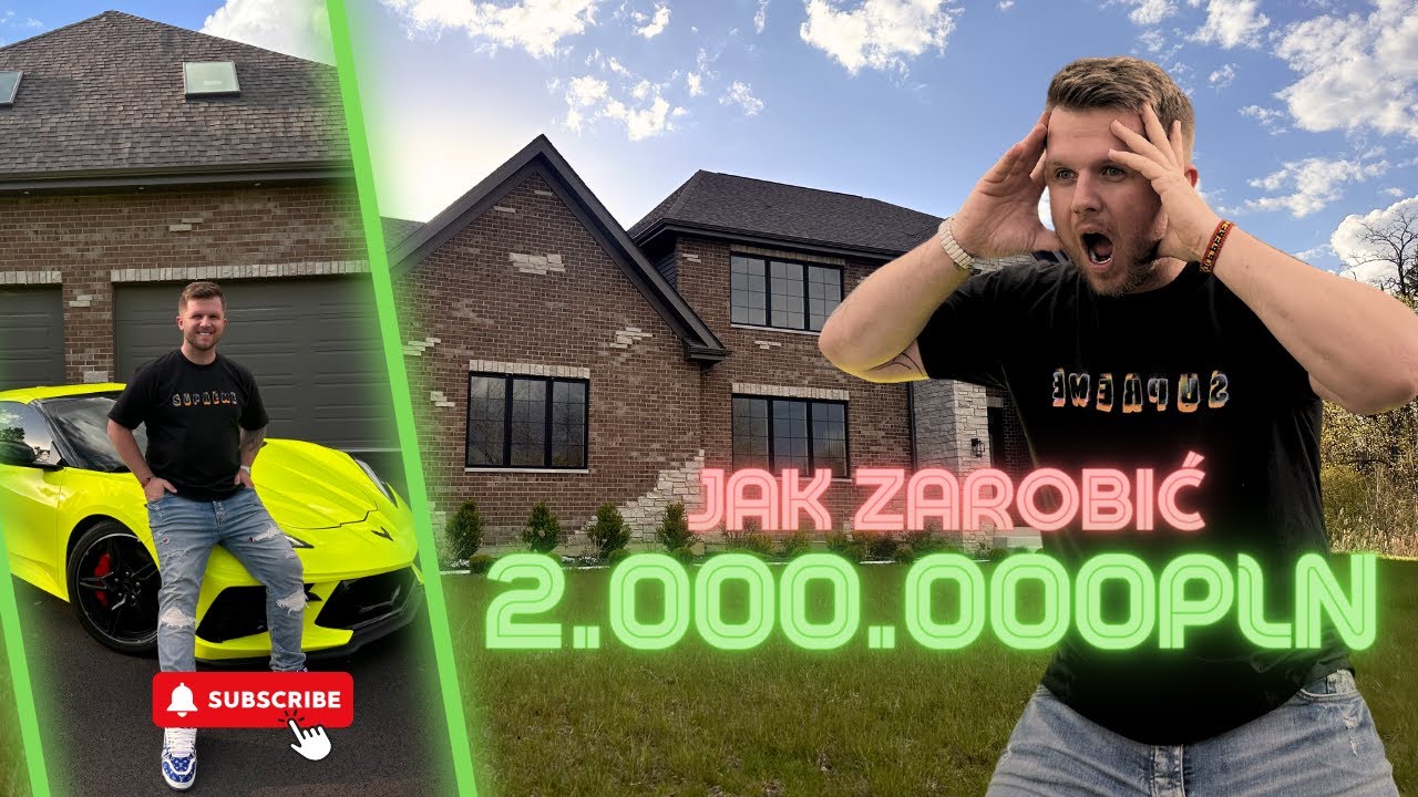 JAK ZAROBIĆ 2,000,000 PLN | KASACJA CORVETTE C8