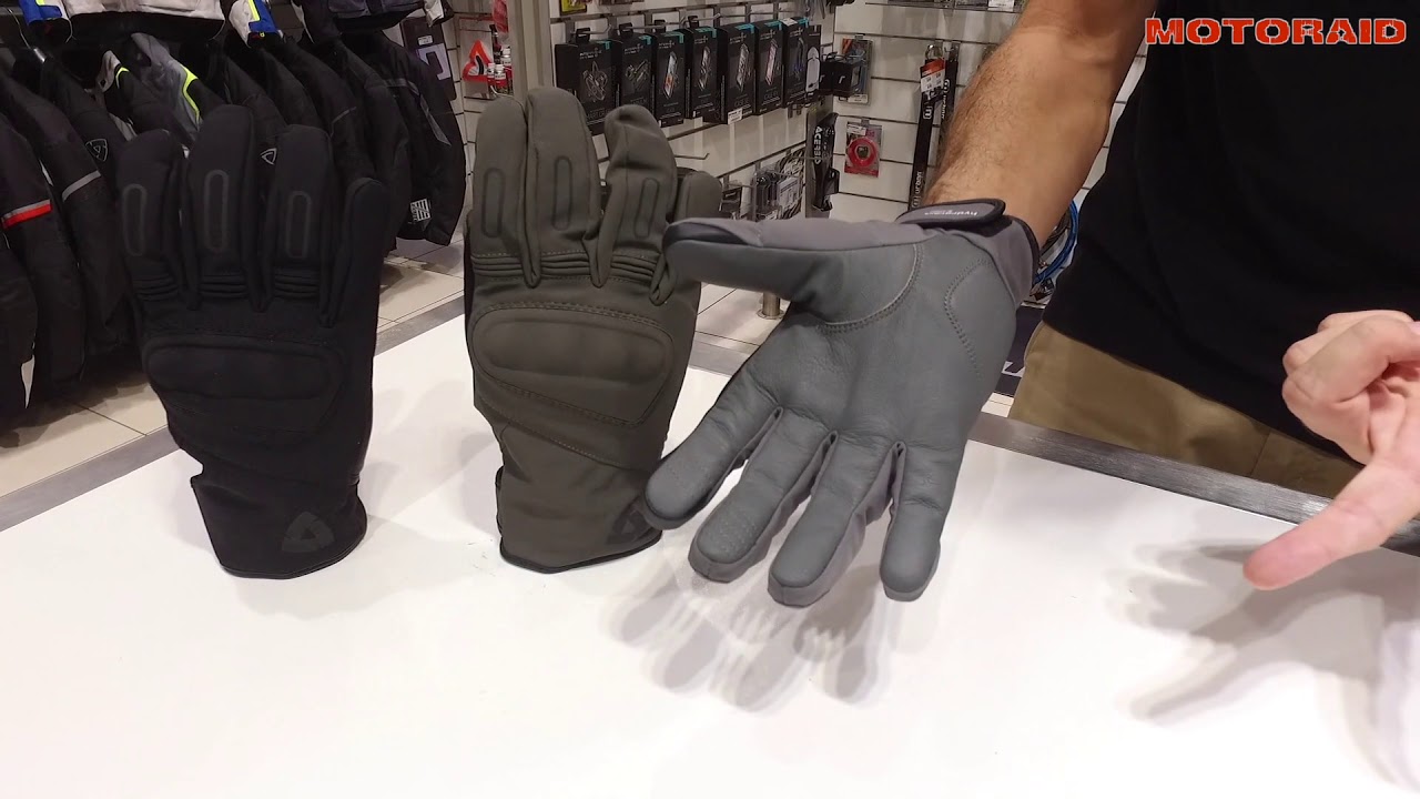 REVIT Cassini H20 gloves review by MotoRAID (Greek)