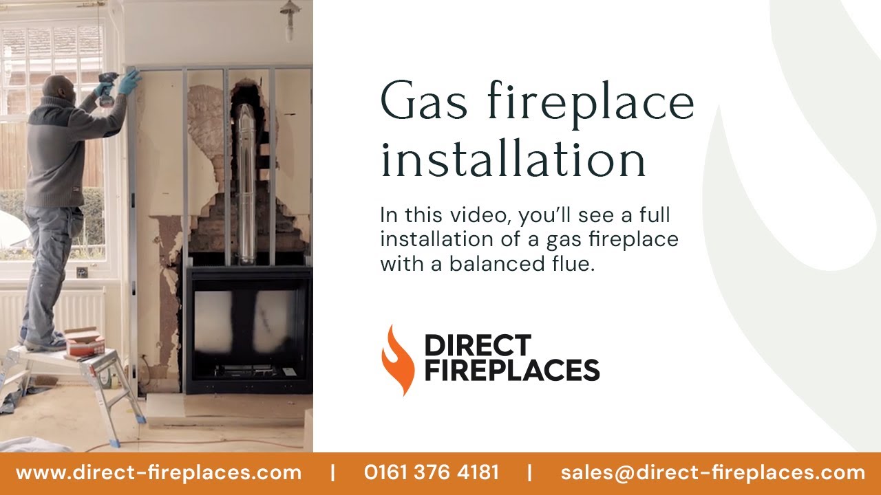 Gas Fireplace Installation (balanced flue)