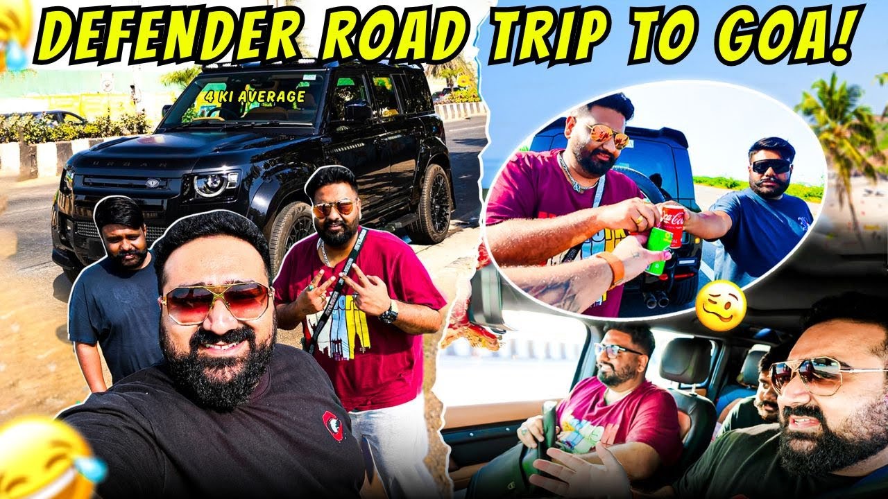DELHI TO GOA ON DEFENDER X P400😍|| 3.5kmpl Average😳|| MOST EXPENSIVE ROAD TRIP💯😱 || EP-1