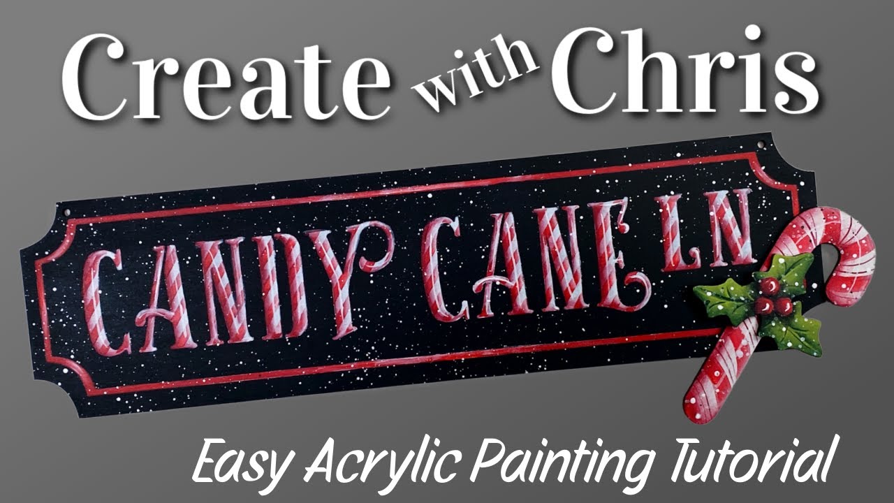 Create with Chris - Candy Cane Lane