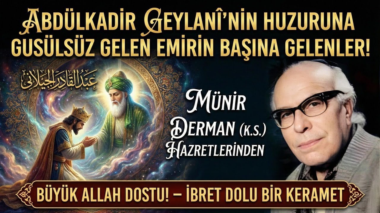 Abdülkadir Geylanî'nin Huzuruna Gusülsüz Gelen Emirin Başına Gelenler! (Münir Derman (k.s.))
