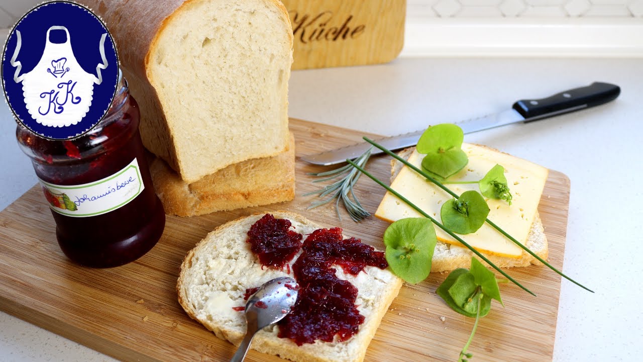 Toastbrot selber backen, so einfach geht's