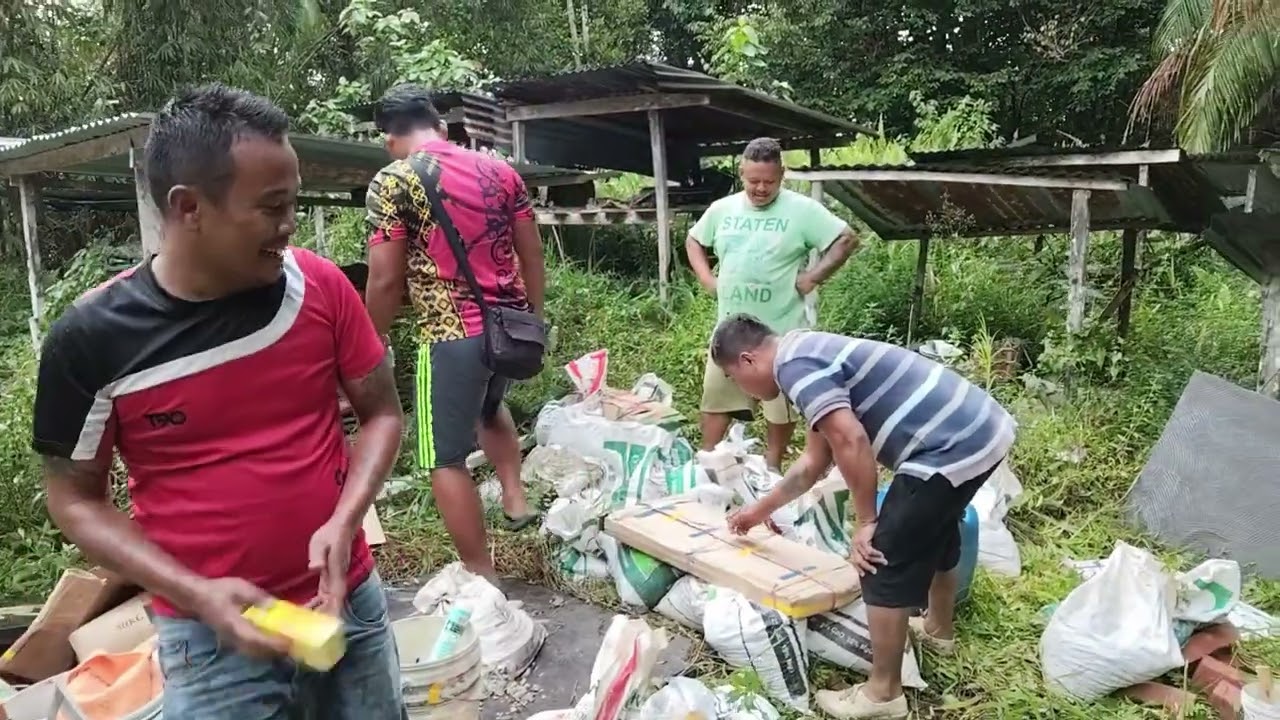 Pengawa ngadu kubur tauka nyemin kubur. Ba menua Penebak Nanga, Ulu Layar Betong