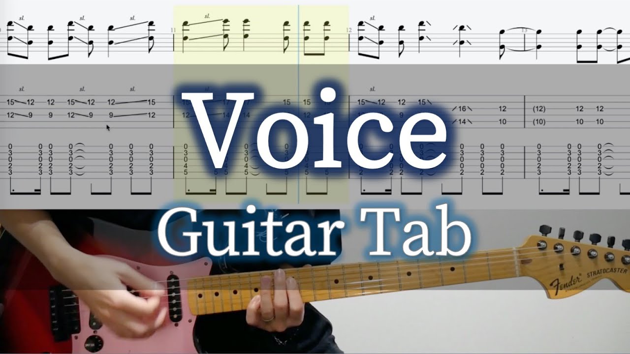 Voice - L'Arc〜en〜Ciel / Guitar Tab