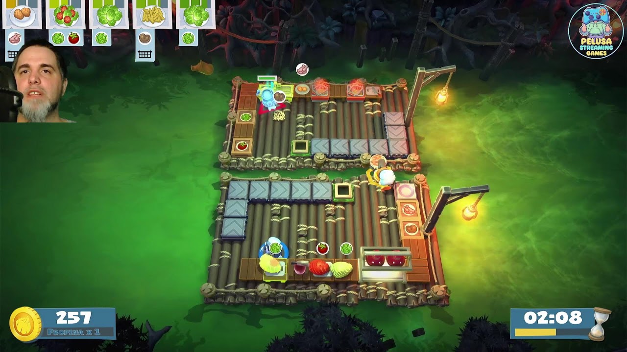 NOCHE DE JUEGOS CON INVITADOS EN #PS5 #PLAYSTATION5 #gaming #gamer #videogames #overcooked2