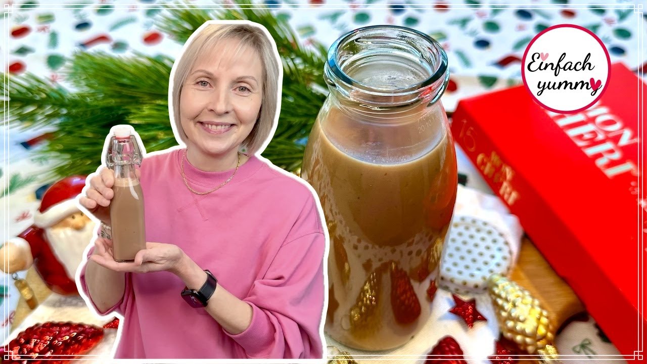 Mon Chérie® Likör 💫 das Beste selbst gemachte Geschenk 🎅🏻🎄🌟 Thermomix® TM5/TM6