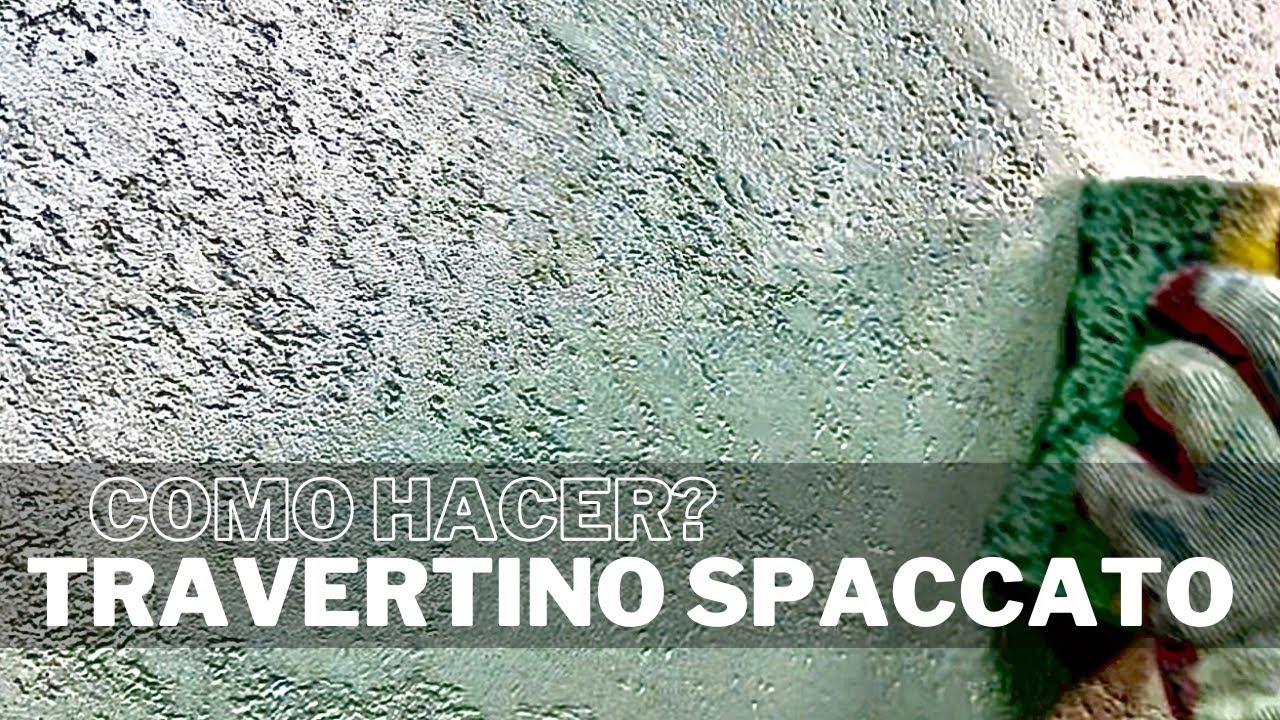 COMO HACER, TRAVERTINO SPACCATO❓