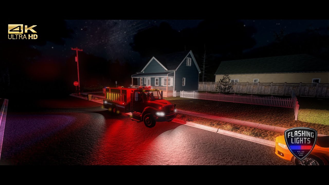 Flashing Lights - 4K with Graphics Mod
