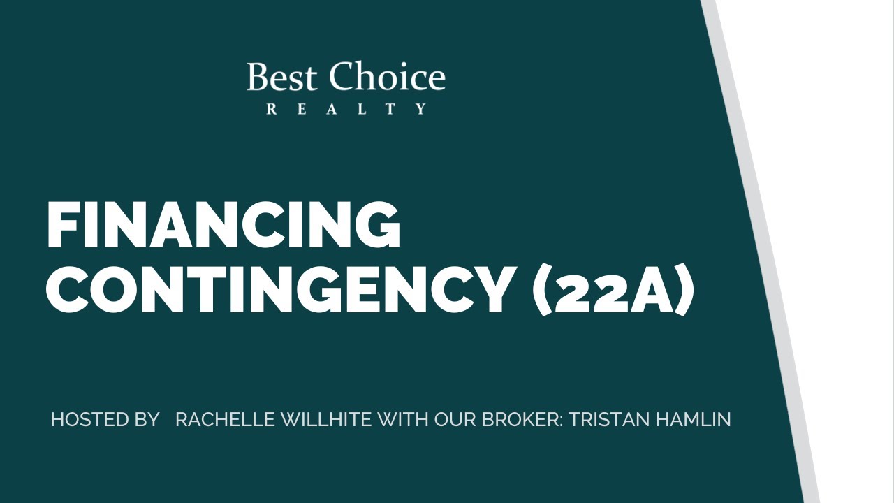 Financing Contingency (22A)