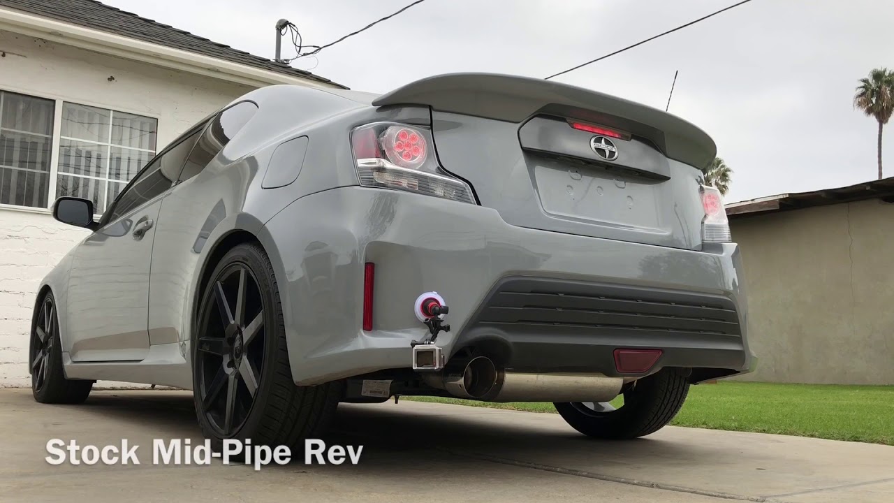 Megan Racing Exhaust on a 2014 Scion Tc