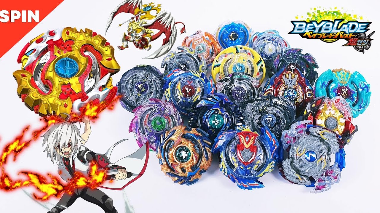 beyblade burst sparking [Spriggan Requiem VS ALL GOD battle] 베이블레이드 버스트 슈퍼킹 스프리건 레퀴엠 ベイブレードバースト