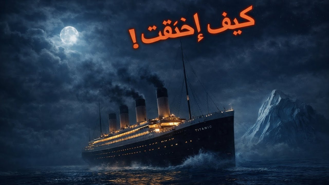 كيف اختفت سفينة تايتنك؟