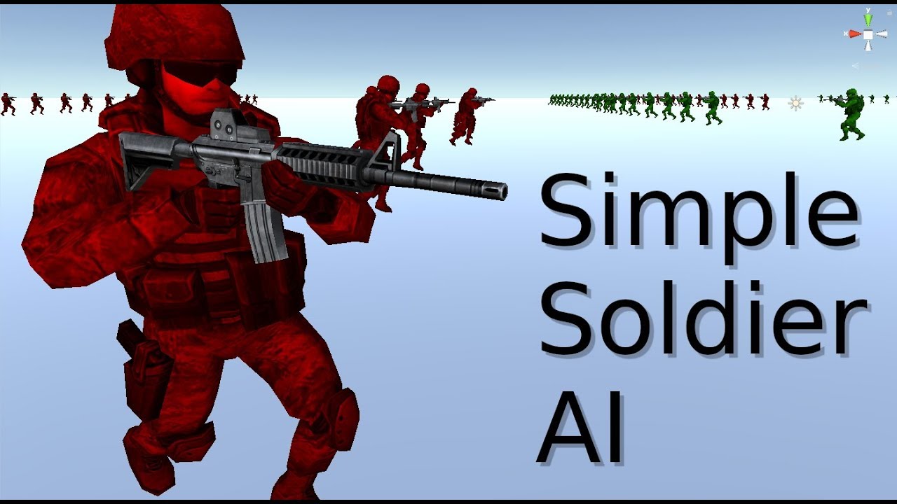Let's make AI - Simple Soldier AI in Unity