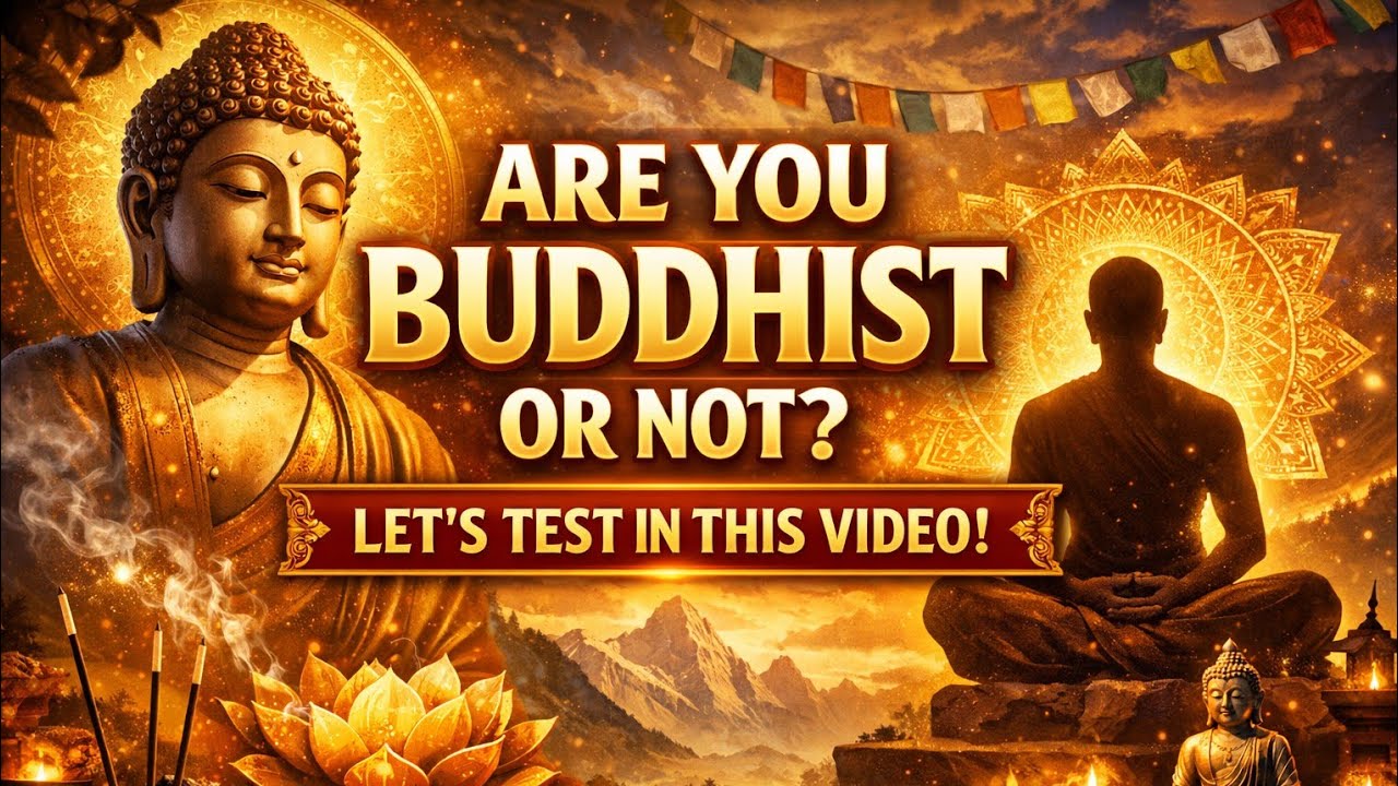 Are You Actually a Buddhist? (The Real Test). #monk #buddhism #love #youtubevideo #fypシ 