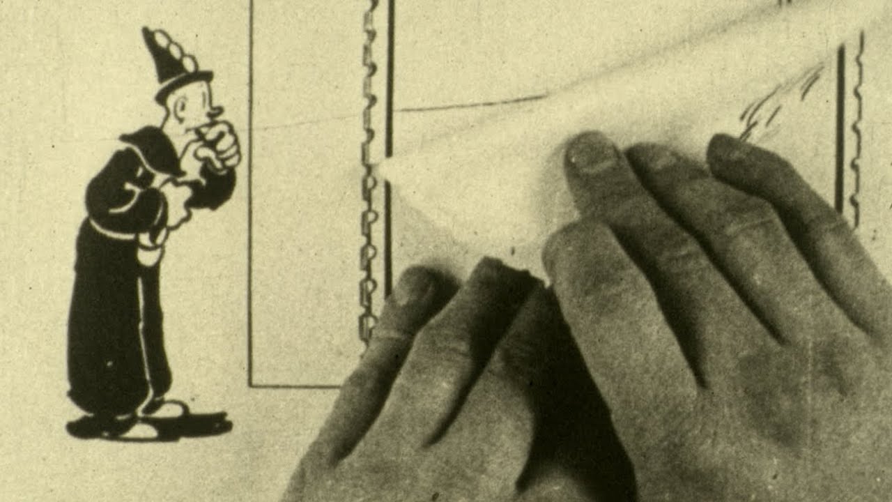 Out of the Inkwell: Mother Goose Land — Fleischer Cartoon Short | 16mm Film Scan