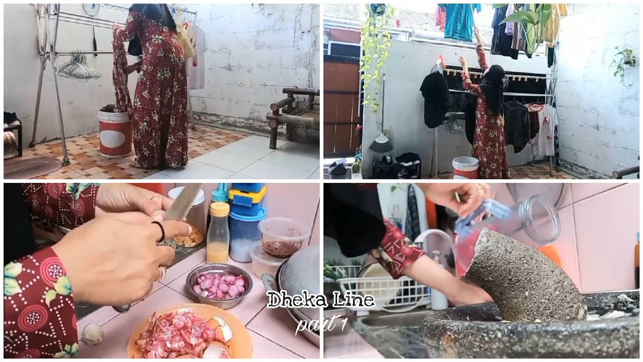 KEGIATAN IRT || MASAK NASI KOTAK BUAT TASYAKURAN 17 AGUSTUS 2024 part 1