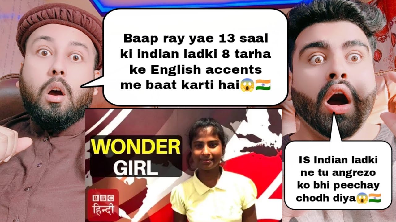 13 Year Old Indian Girl From Haryana Is Expert In 8 Accents | Pakistani Reaction