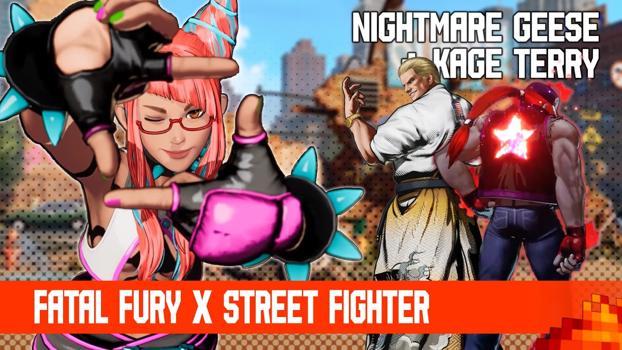 SNK y CAPCOM otra vez juntos: ¡FATAL FURY X STREET FIGHTER!
