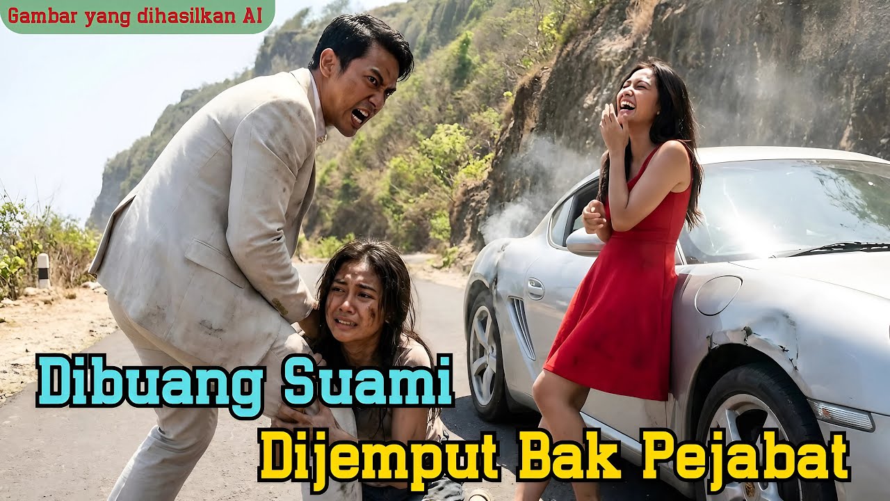 Meninggalkan istri saat tabrakan... Direktur ngeri lihat mobil plat biru VIP kawal istri!(AI fiksi)
