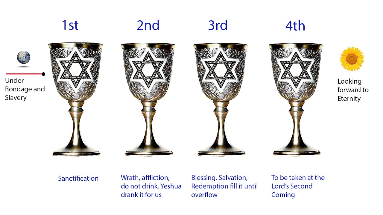 The four cups of Passover