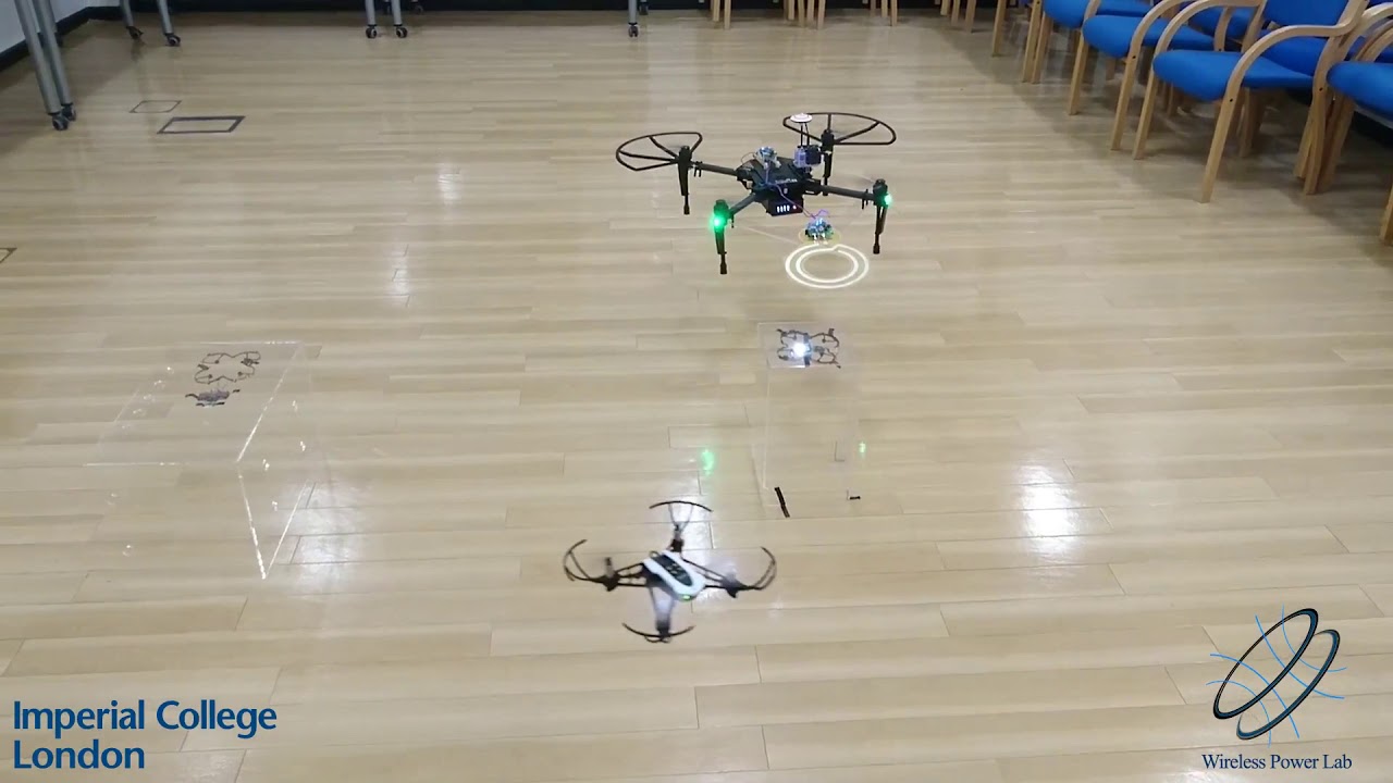 13.56 MHz IPT from a Matrice100 drone
