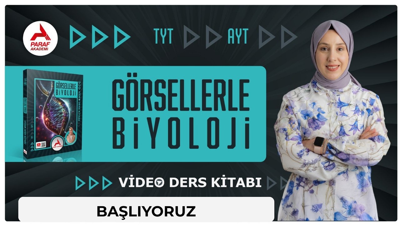 🎬 Görsellerle Biyoloji | TYT-AYT Biyoloji Oynatma Listesi (YKS İçin Tam Seri | Kuvvetli Biyoloji