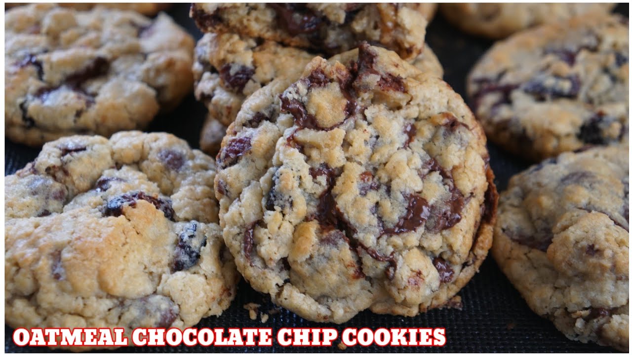 CHUNKY OATMEAL CHOCOLATE CHIP COOKIES RECIPE